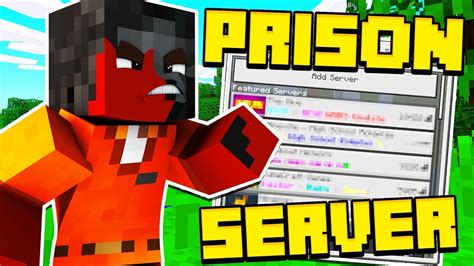 mcpe prison server.